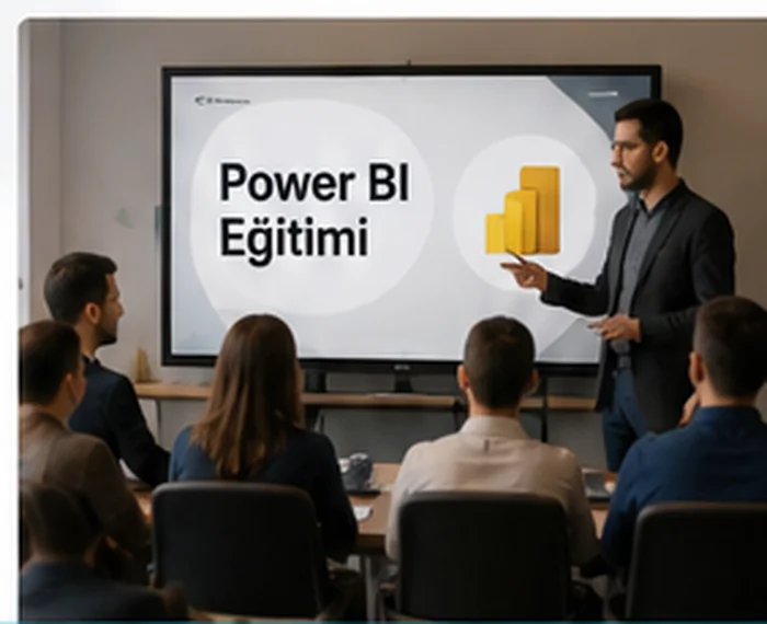 Kurumsal Power BI eğitiminde dashboard anlatımı
